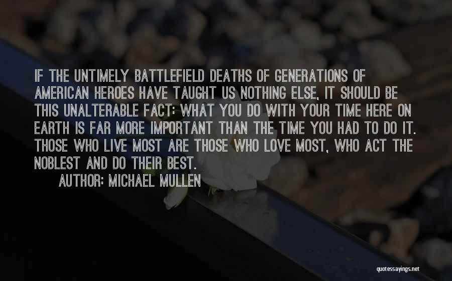Battlefield 4 American Quotes By Michael Mullen