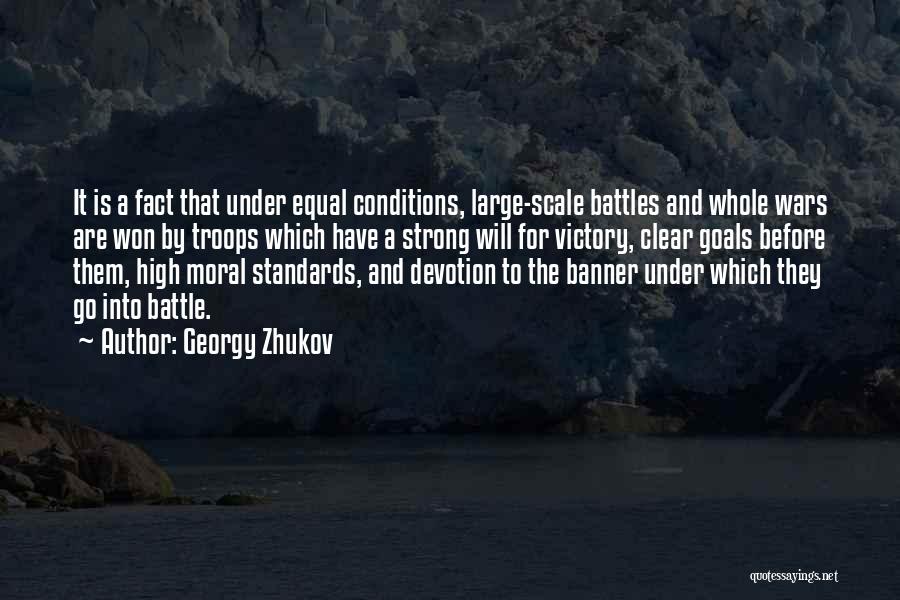 Battles And Wars Quotes By Georgy Zhukov