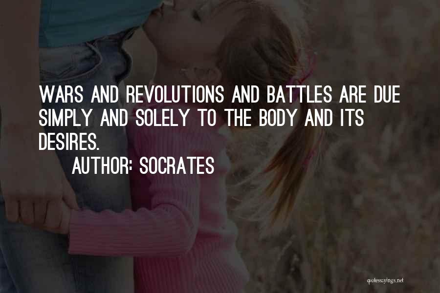 Battles And Wars Quotes By Socrates