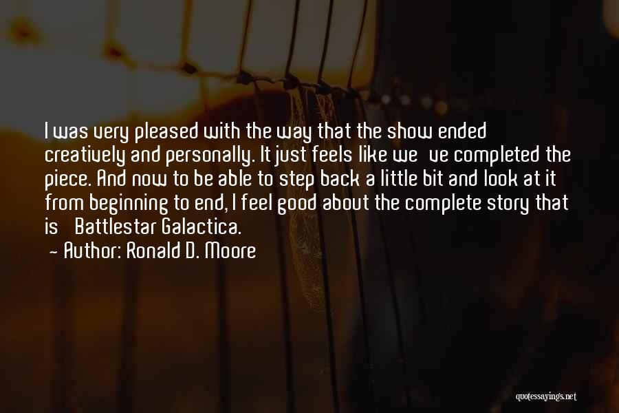 Battlestar Quotes By Ronald D. Moore