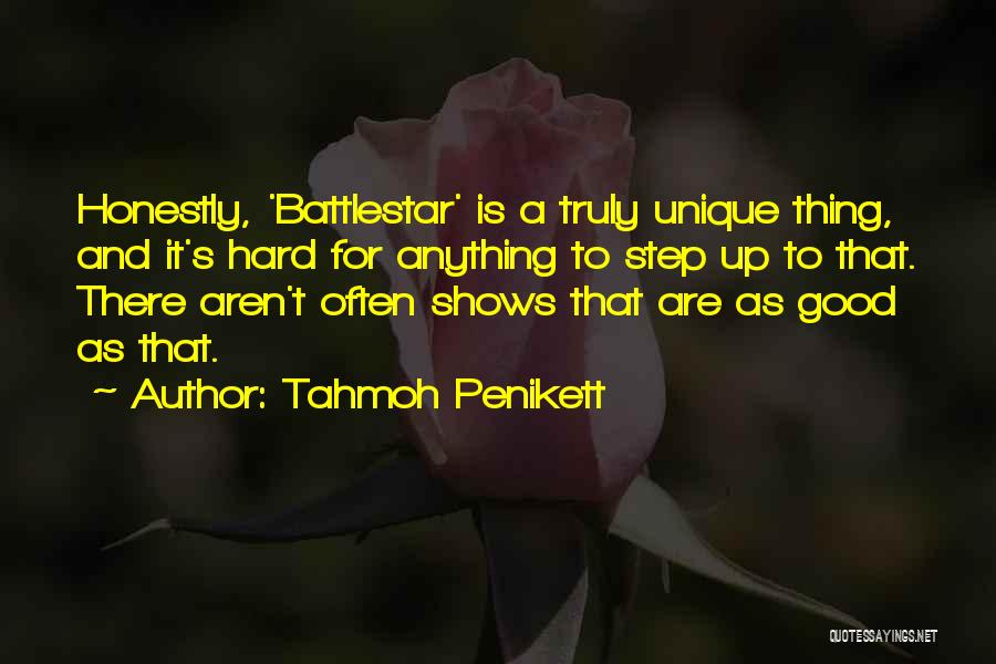 Battlestar Quotes By Tahmoh Penikett