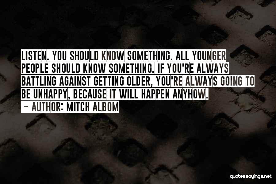 Battling Quotes By Mitch Albom