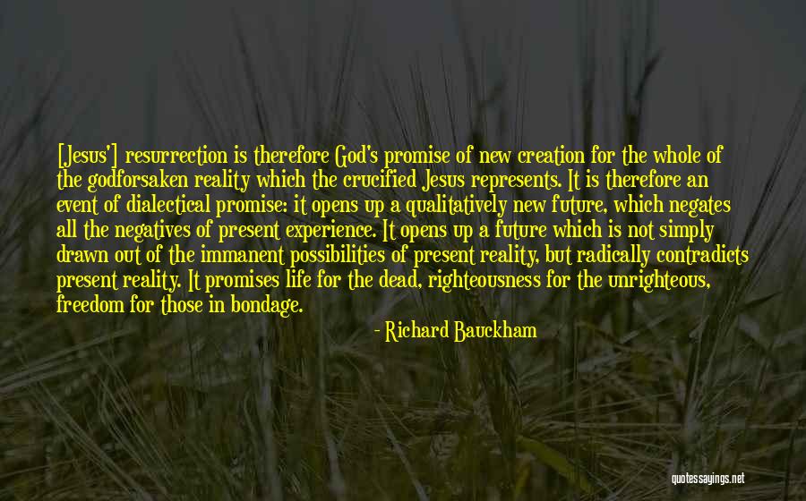 Bauckham Jesus Quotes By Richard Bauckham Bauckham Jesus Quotes By Richard Bauckham
