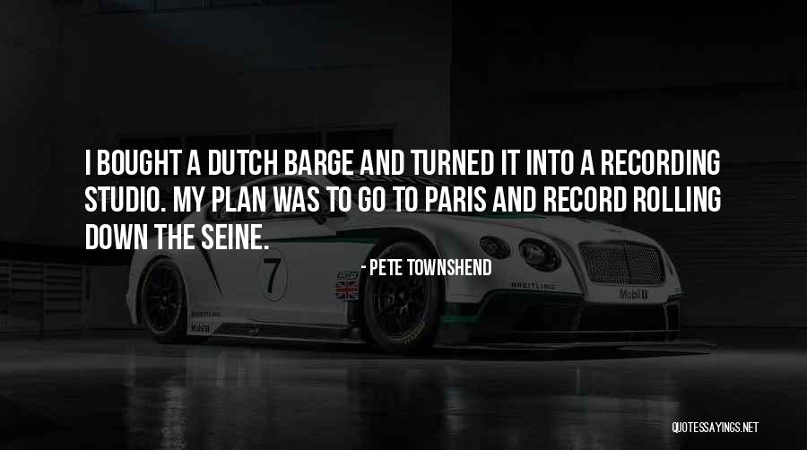 Bauker Quotes By Pete Townshend Bauker Quotes By Pete Townshend