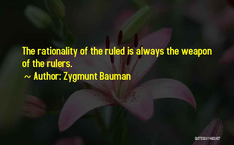 Bauman Zygmunt Quotes By Zygmunt Bauman