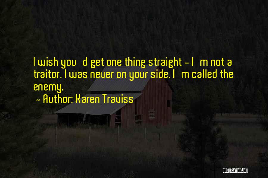 Bauzon China Quotes By Karen Traviss