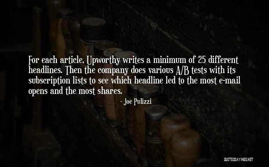 Bawsaq Live Quotes By Joe Pulizzi Bawsaq Live Quotes By Joe Pulizzi