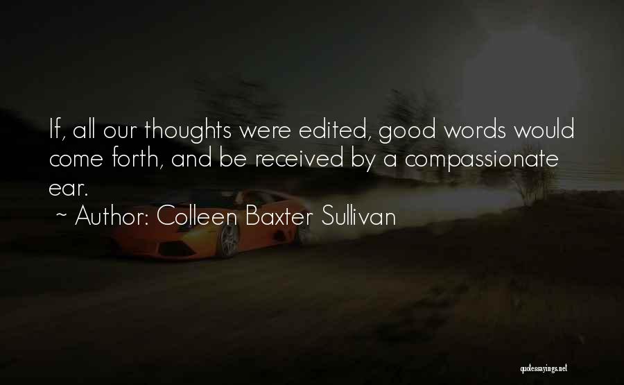 Baxter Quotes By Colleen Baxter Sullivan