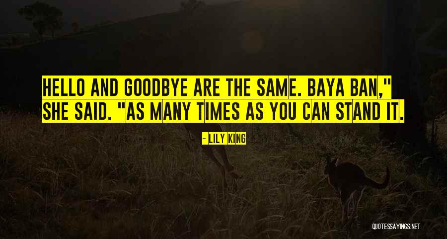Baya Quotes By Lily King Baya Quotes By Lily King
