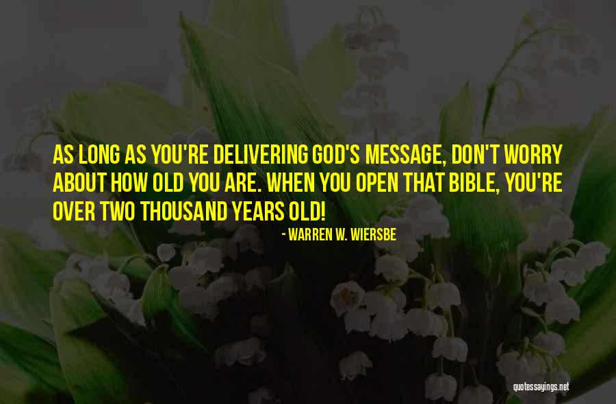 Baya Quotes By Warren W. Wiersbe Baya Quotes By Warren W. Wiersbe