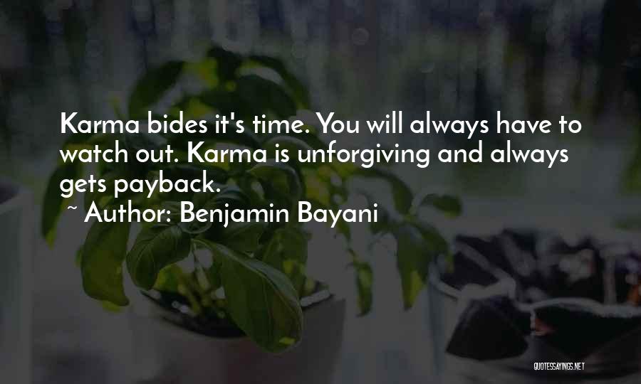 Bayani Quotes By Benjamin Bayani