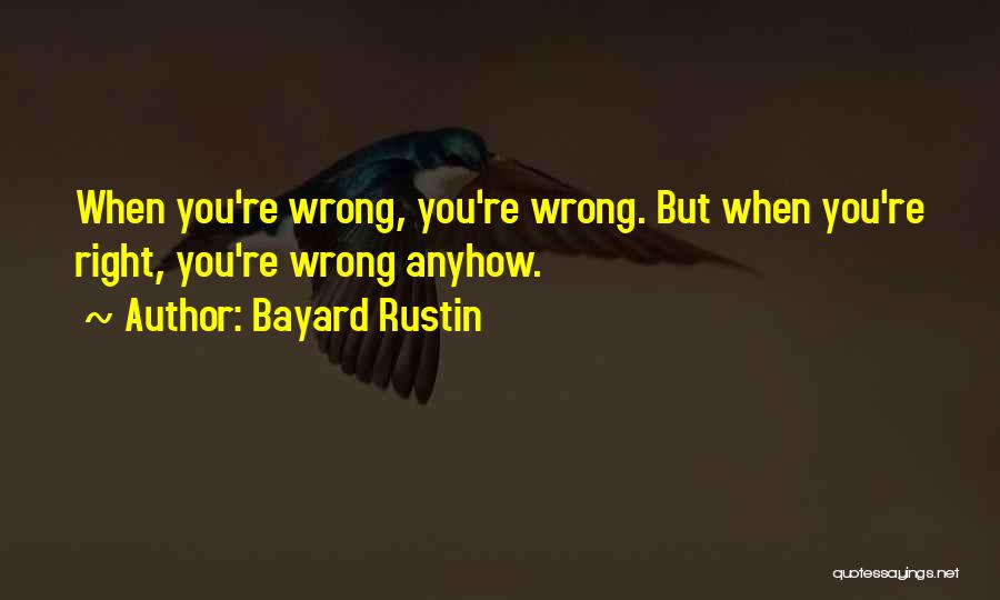 Bayard Rustin Quotes 1435302