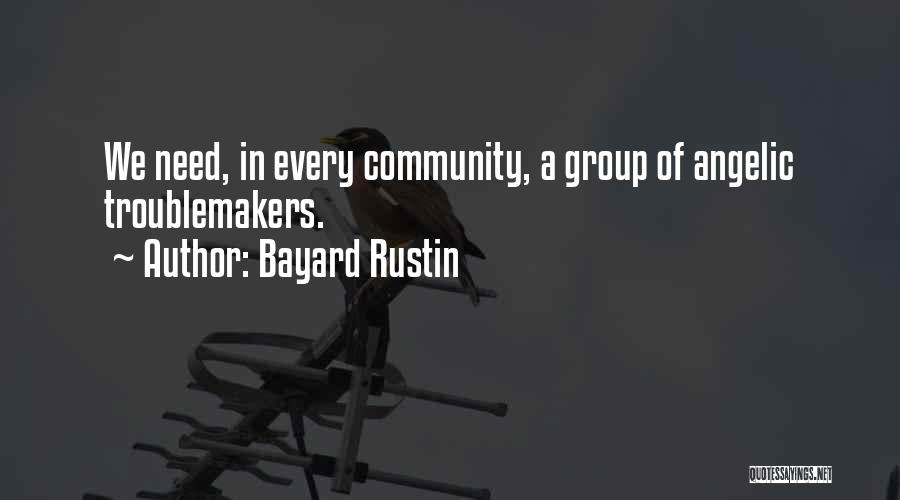 Bayard Rustin Quotes 1689419