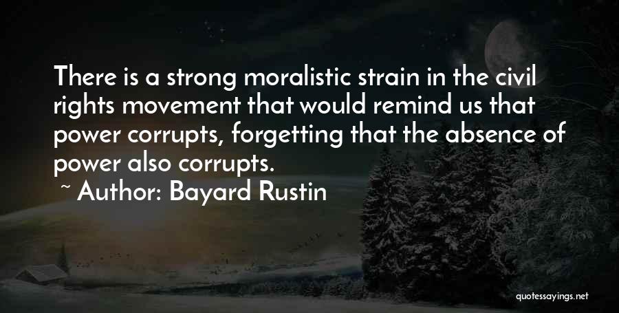 Bayard Rustin Quotes 340953