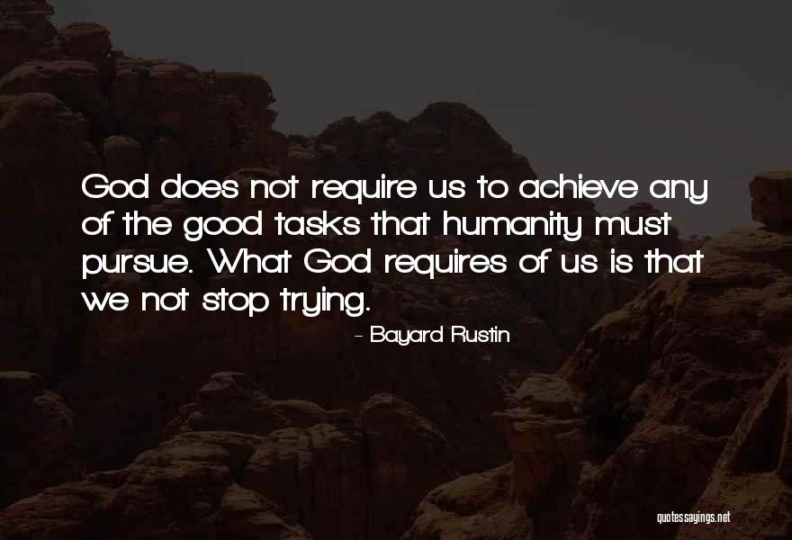 Bayard Rustin Quotes 844633