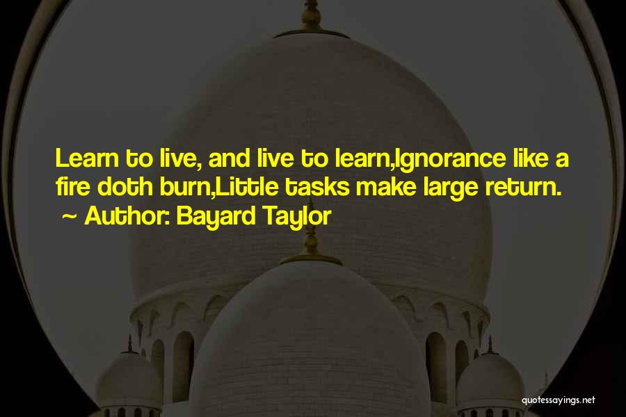 Bayard Taylor Quotes 290715