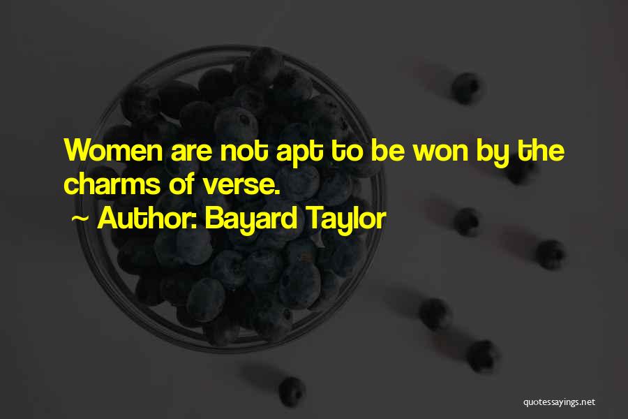 Bayard Taylor Quotes 715973