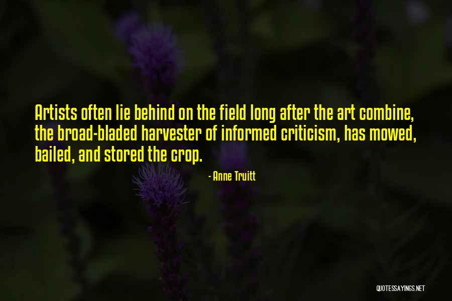 Baydens Quotes By Anne Truitt Baydens Quotes By Anne Truitt