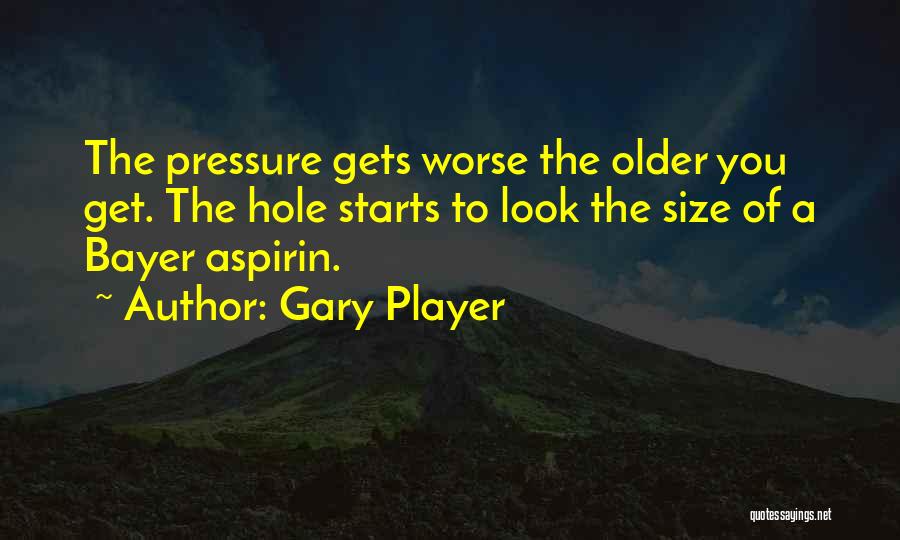 Bayer Quotes By Gary Player