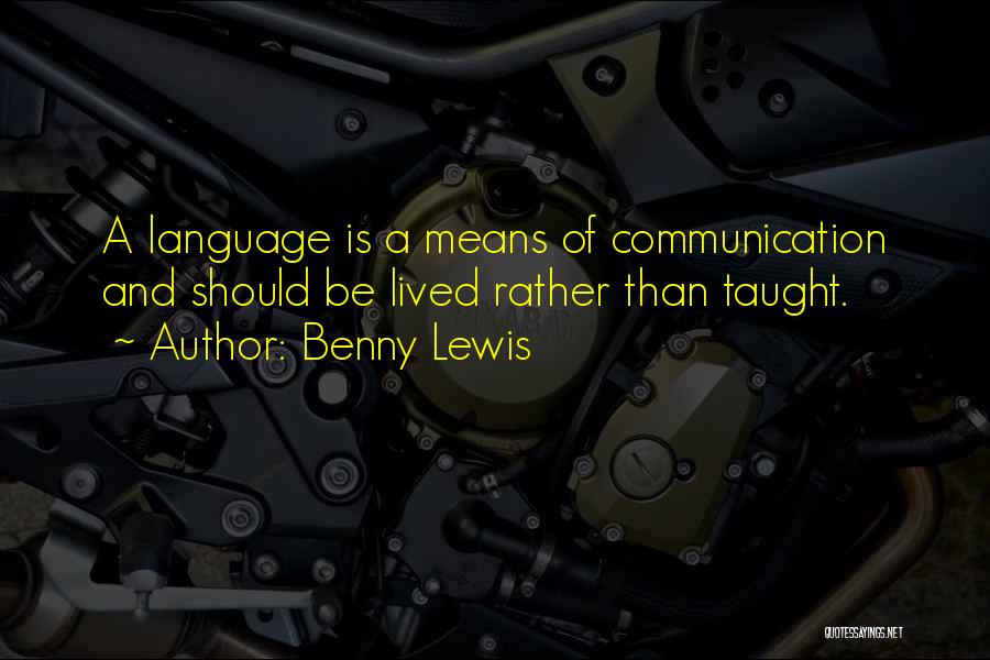 Bayon Quotes By Benny Lewis