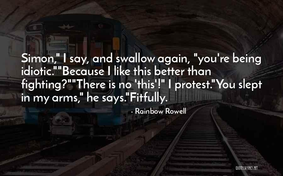 Baz Simon Quotes By Rainbow Rowell Baz Simon Quotes By Rainbow Rowell