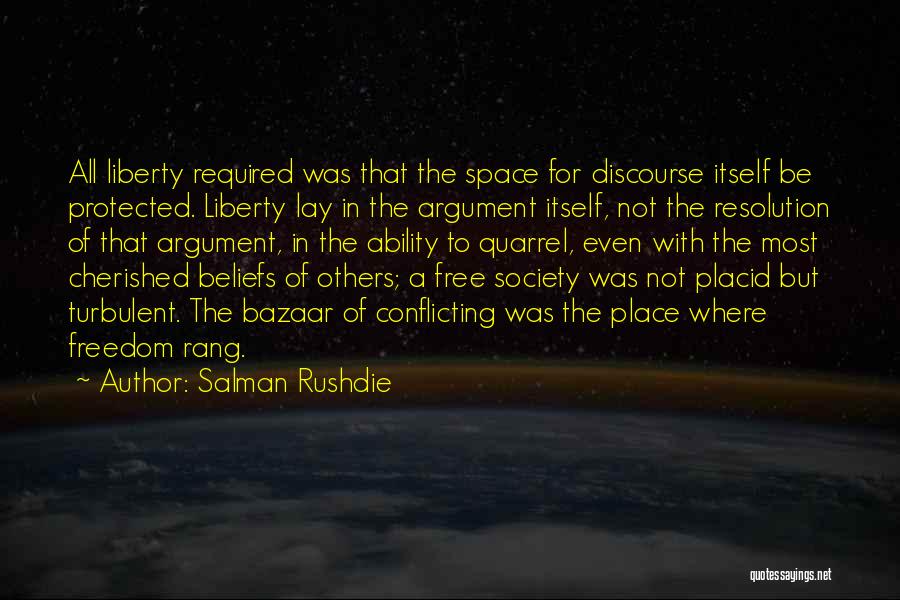 Bazaar Quotes By Salman Rushdie