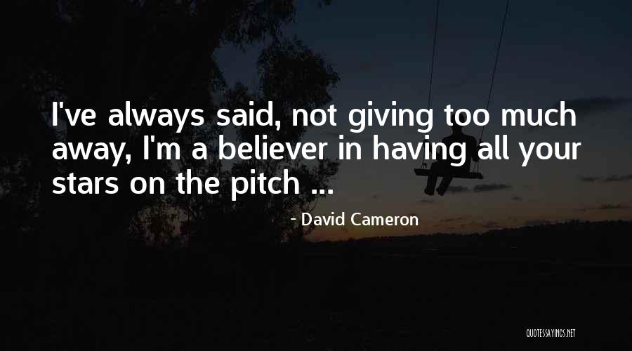 Bazelon Less Feldman Quotes By David Cameron Bazelon Less Feldman Quotes By David Cameron
