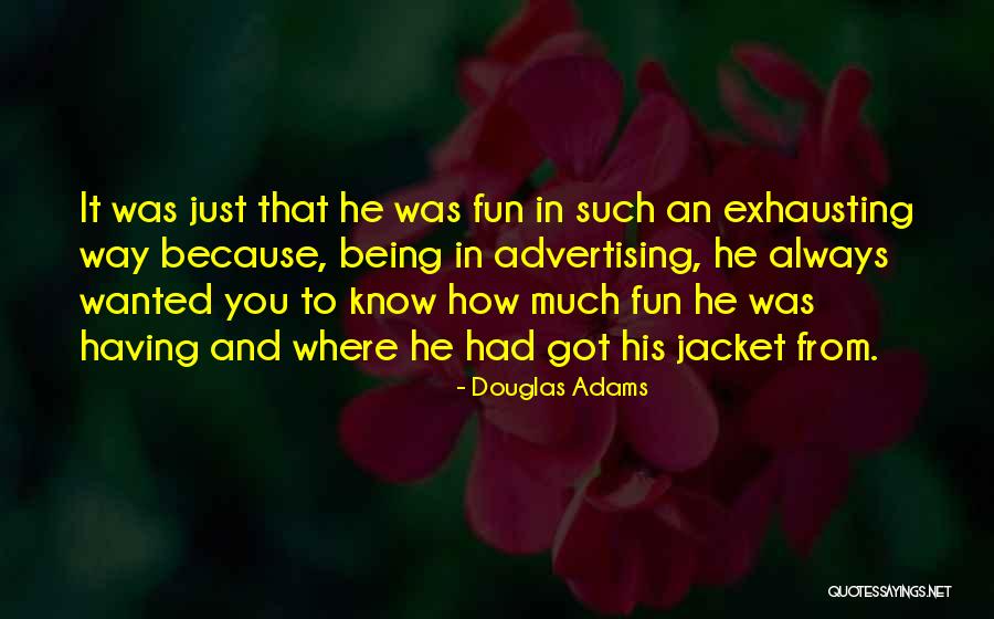 Bazs Quotes By Douglas Adams Bazs Quotes By Douglas Adams