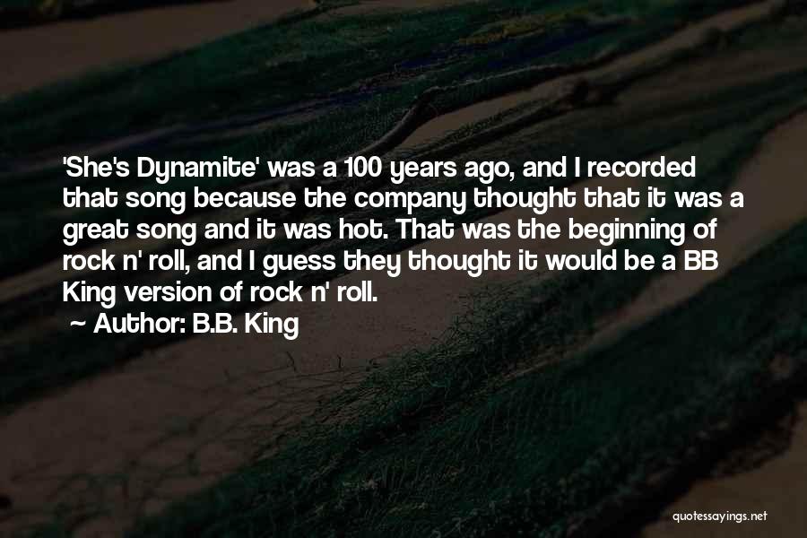 Bb Quotes By B.B. King