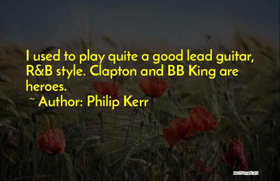 Bb Quotes By Philip Kerr