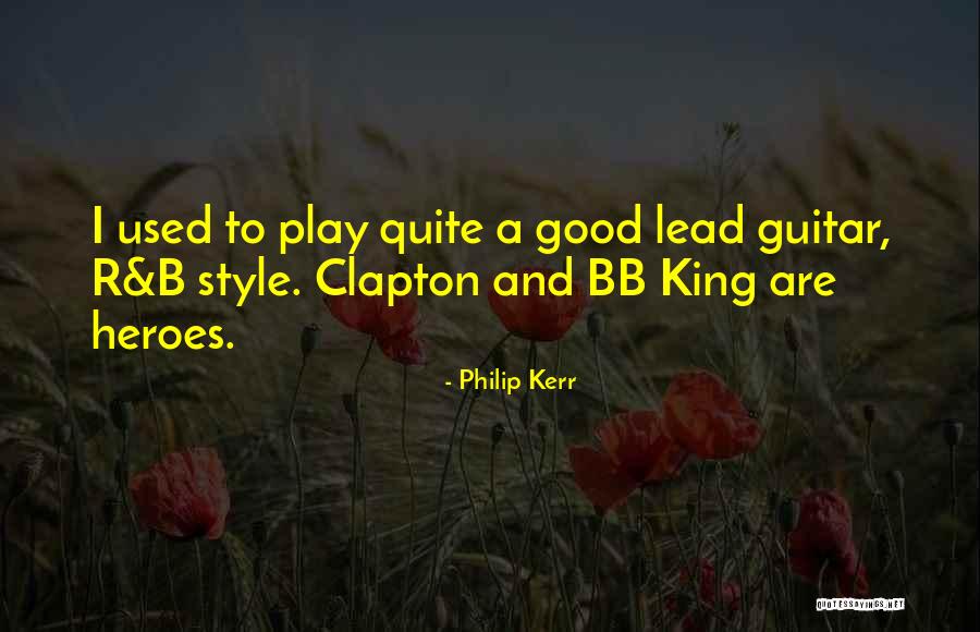 Bb Quotes By Philip Kerr