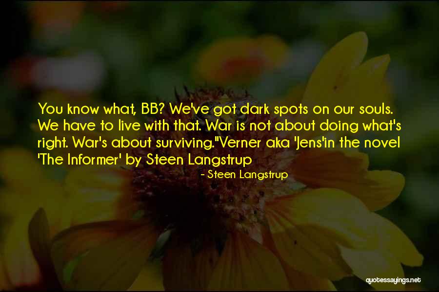 Bb Quotes By Steen Langstrup