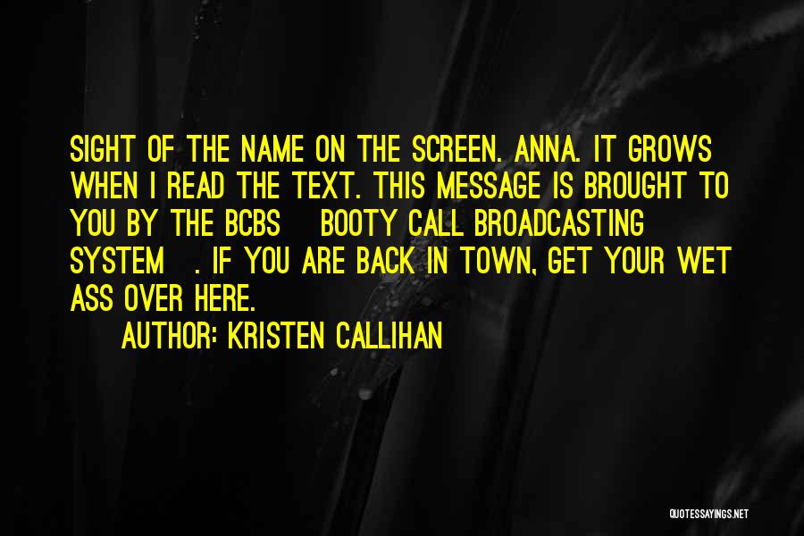 Bcbs Quotes By Kristen Callihan