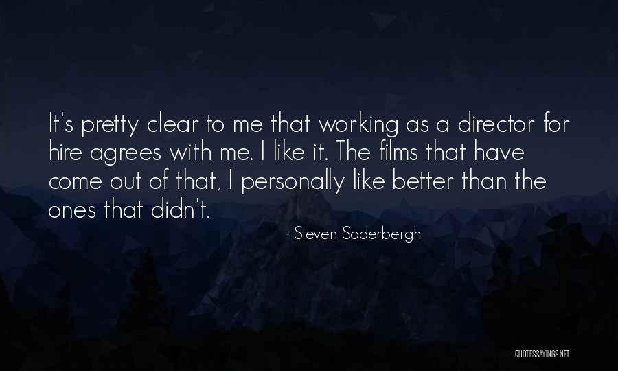 Bcbstx Quotes By Steven Soderbergh Bcbstx Quotes By Steven Soderbergh