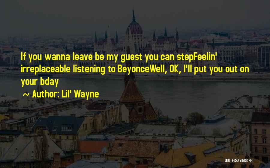 Bday Quotes By Lil' Wayne