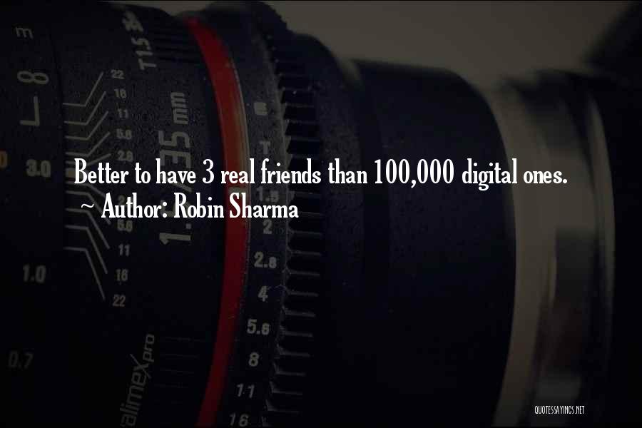 Be 100 Real Quotes By Robin Sharma