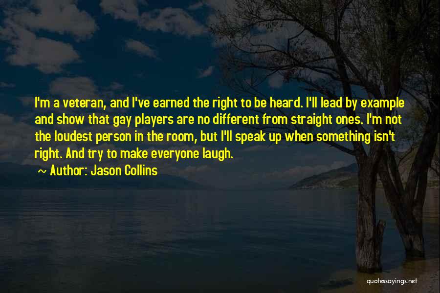 Be A Different Person Quotes By Jason Collins