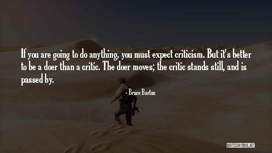 Be A Doer Quotes By Bruce Barton Be A Doer Quotes By Bruce Barton