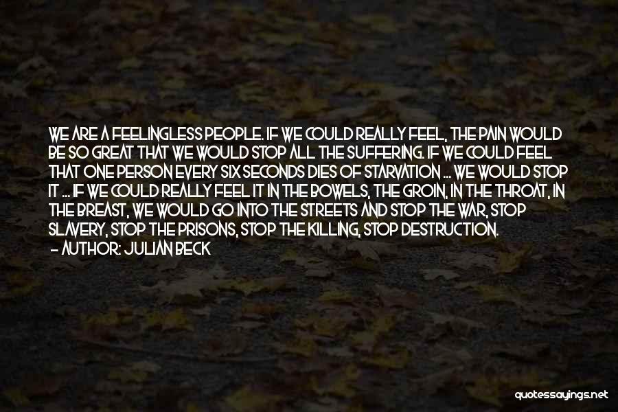 Be A Great Person Quotes By Julian Beck
