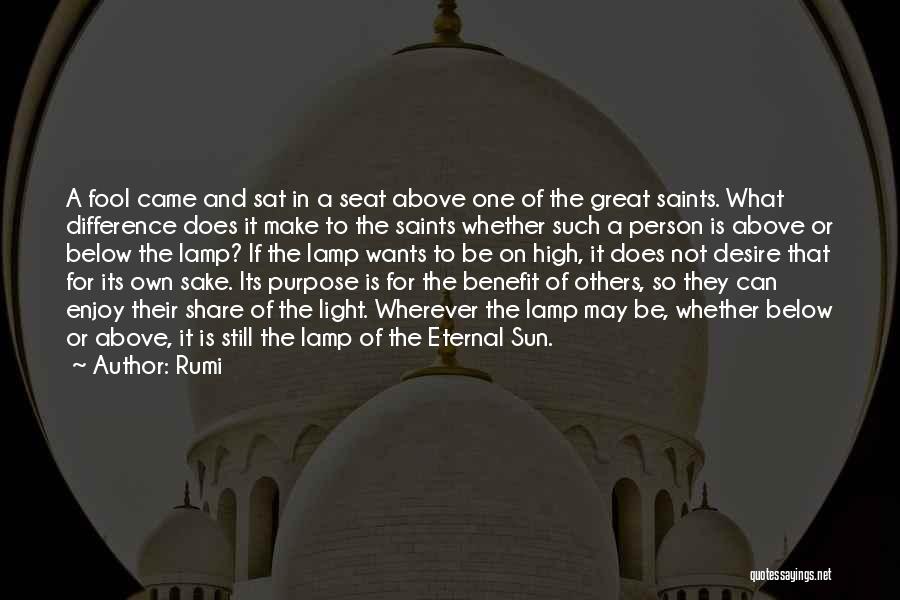 Be A Great Person Quotes By Rumi