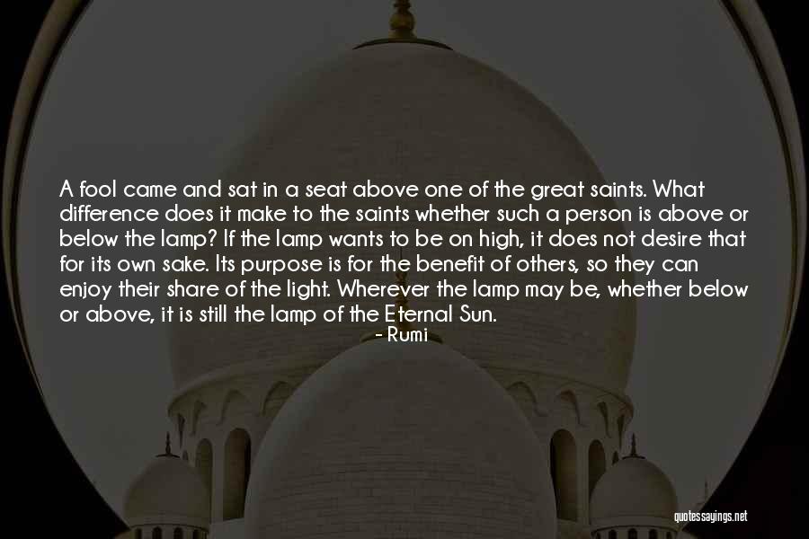 Be A Great Person Quotes By Rumi