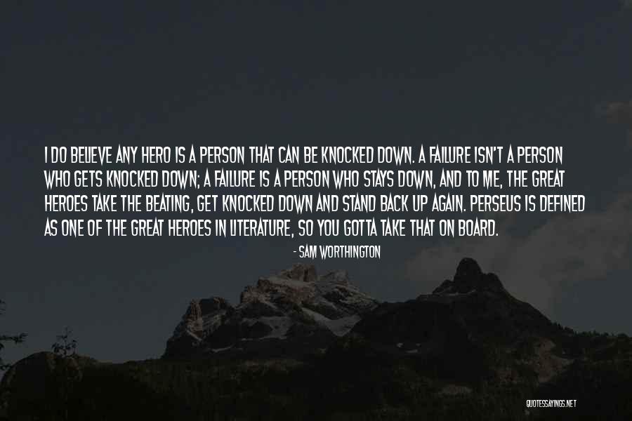 Be A Great Person Quotes By Sam Worthington