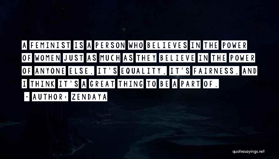 Be A Great Person Quotes By Zendaya