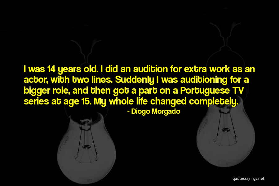 Be A Part Of Something Bigger Quotes By Diogo Morgado Be A Part Of Something Bigger Quotes By Diogo Morgado