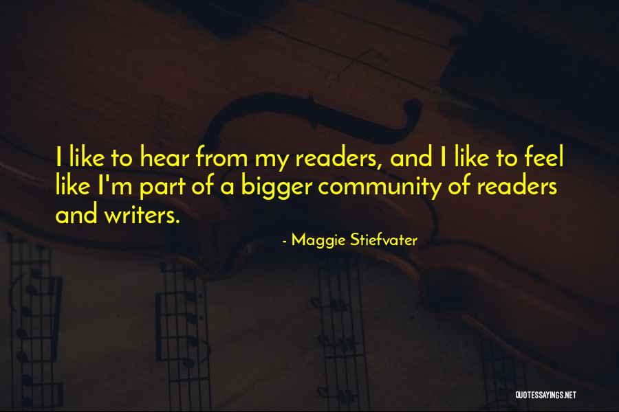 Be A Part Of Something Bigger Quotes By Maggie Stiefvater Be A Part Of Something Bigger Quotes By Maggie Stiefvater