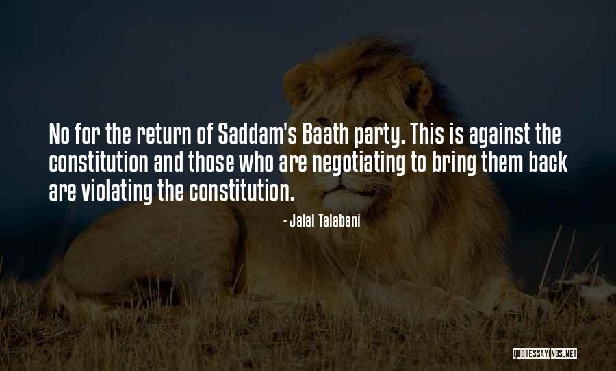 Be A Proliferator Quotes By Jalal Talabani Be A Proliferator Quotes By Jalal Talabani