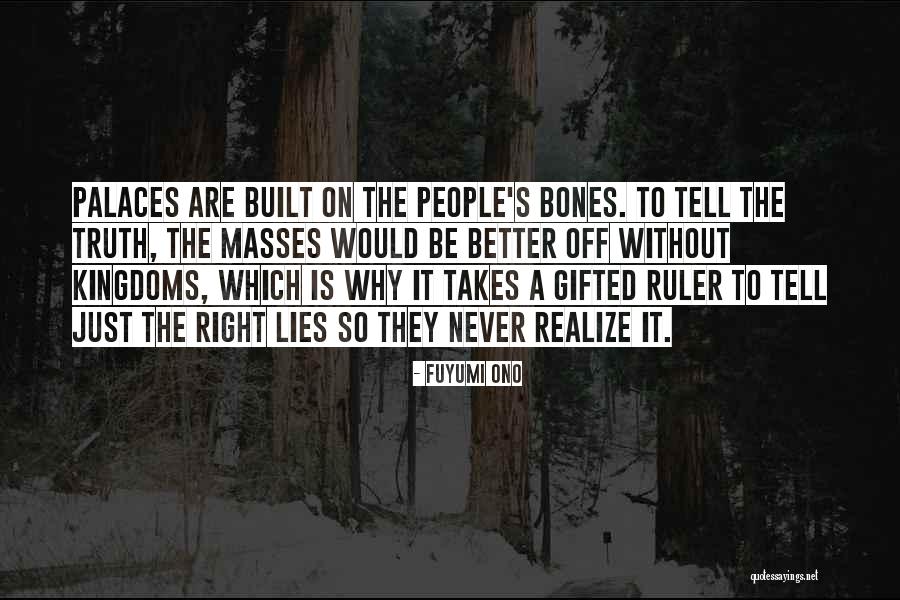 Be A Ruler Quotes By Fuyumi Ono Be A Ruler Quotes By Fuyumi Ono