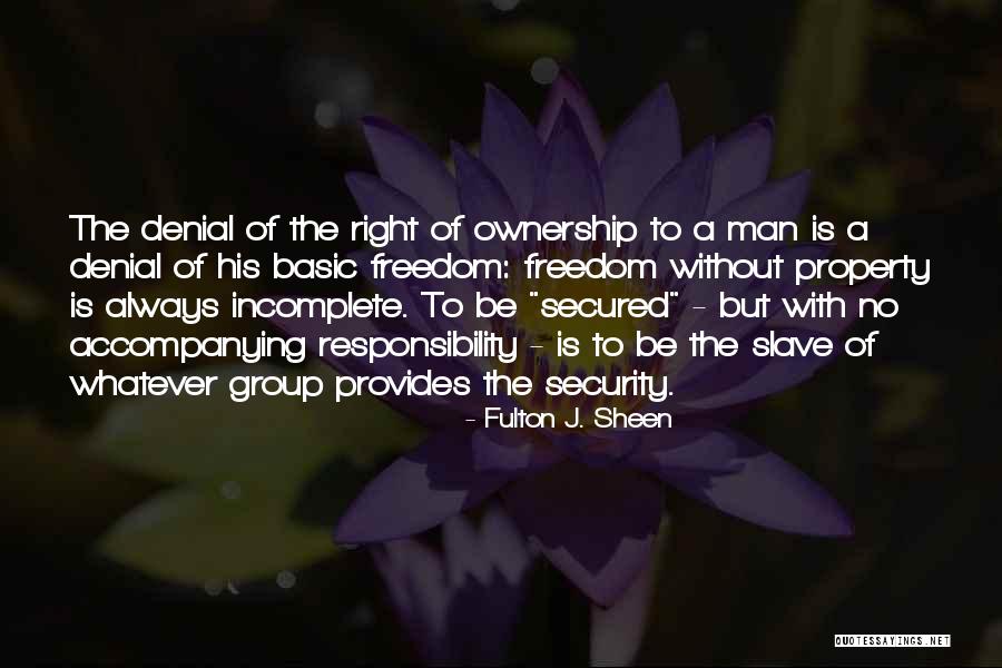 Be A Slave Quotes By Fulton J. Sheen Be A Slave Quotes By Fulton J. Sheen