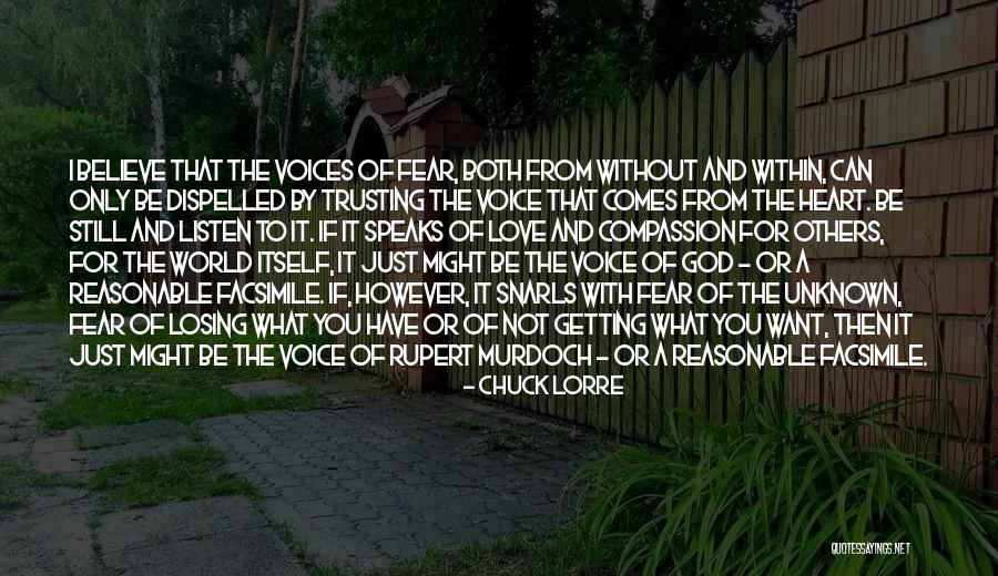 Be A Voice For Others Quotes By Chuck Lorre Be A Voice For Others Quotes By Chuck Lorre