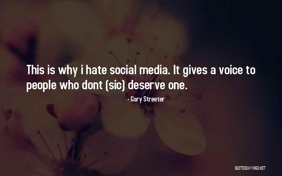 Be A Voice For The Voiceless Quotes By Gary Streeter Be A Voice For The Voiceless Quotes By Gary Streeter